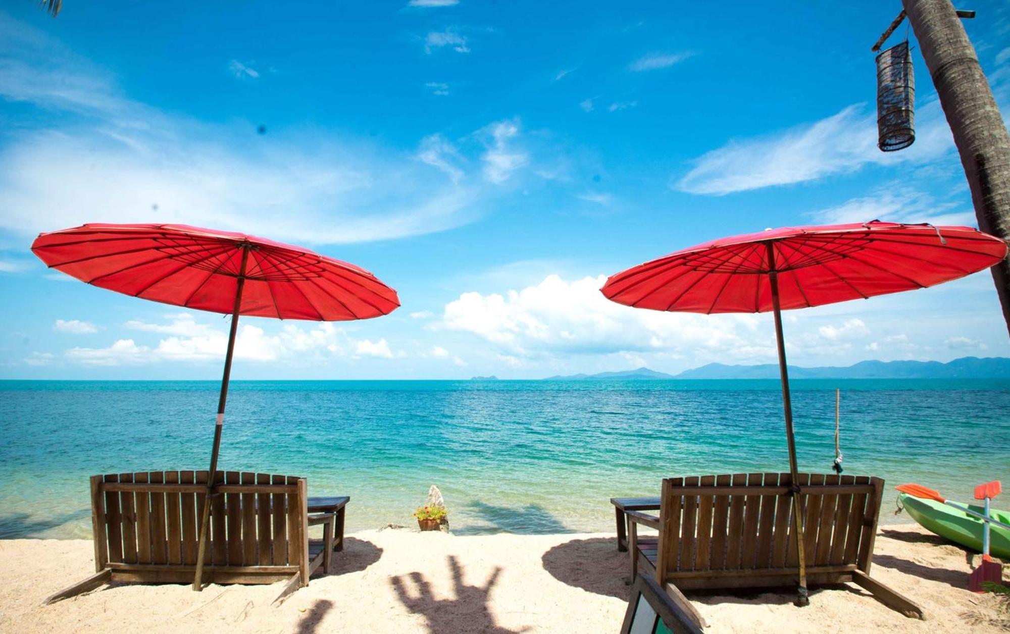 A Little Bungalows By Beach Amphoe Koksamui Exterior photo