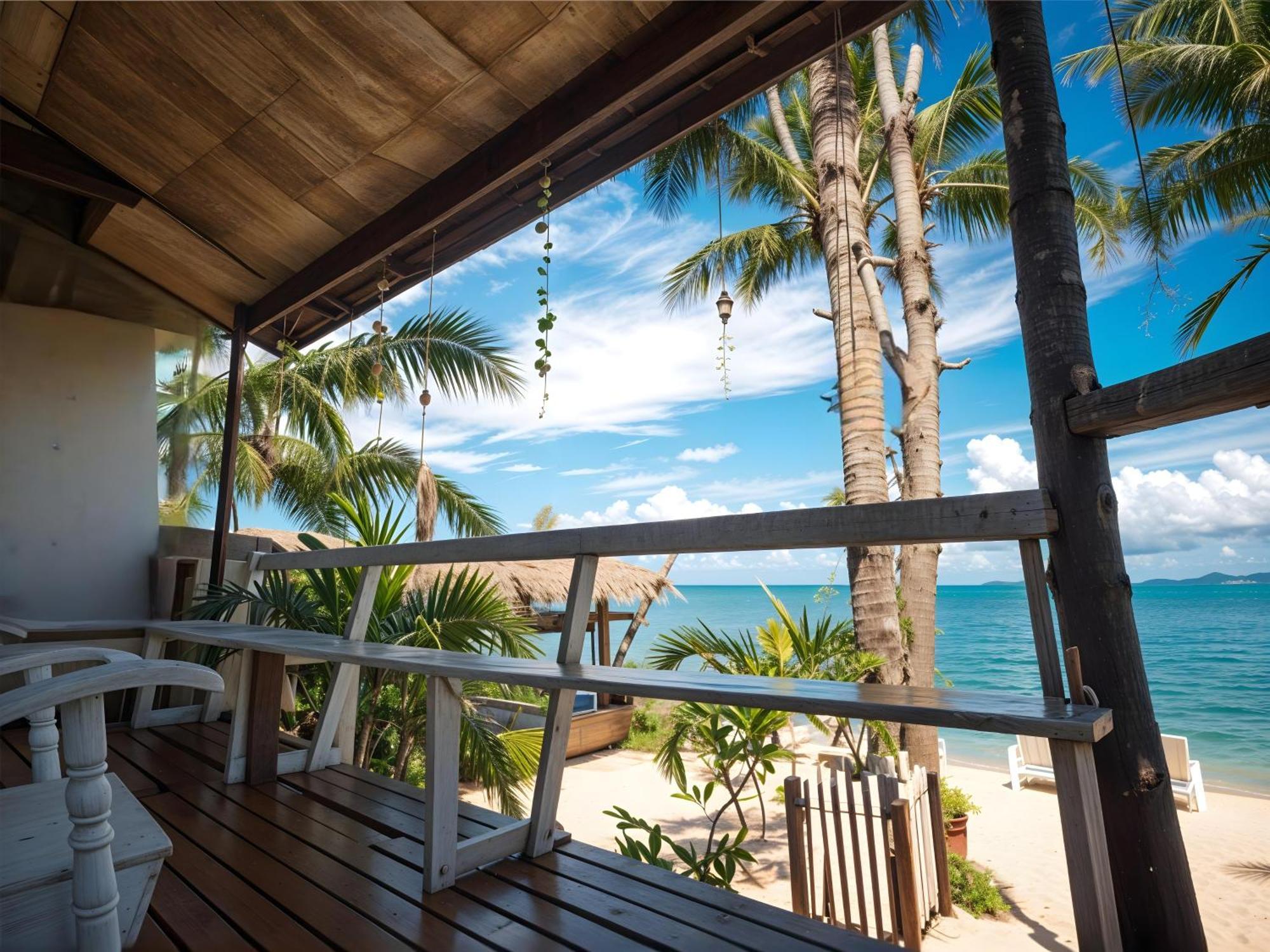 A Little Bungalows By Beach Amphoe Koksamui Exterior photo
